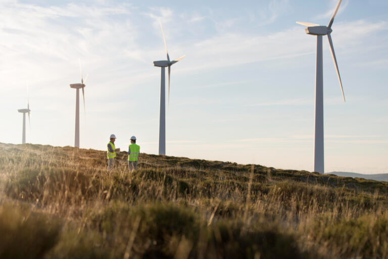 molinos eolicaenergía limpia ecologico