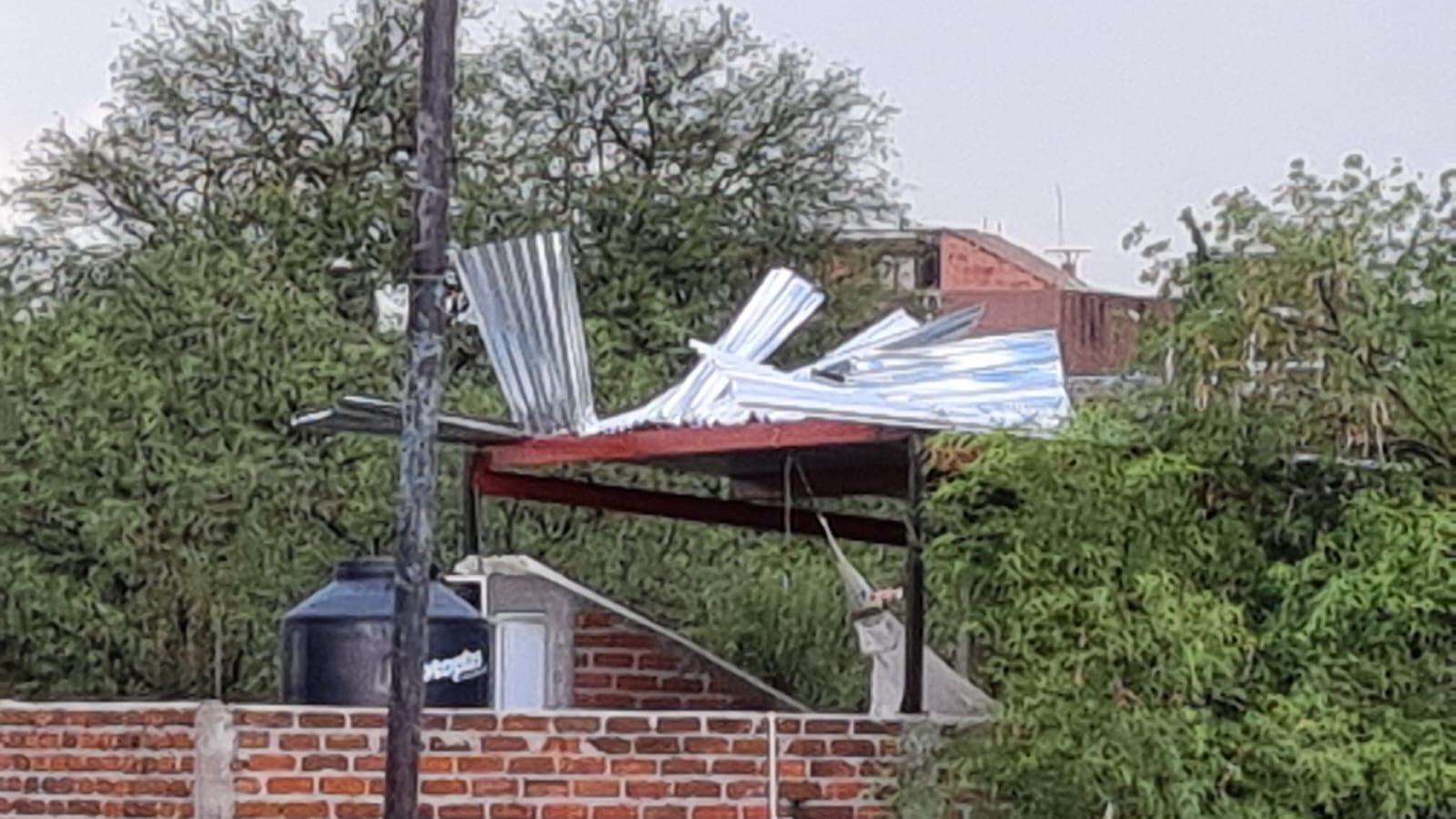 lluvia tromba valparaiso