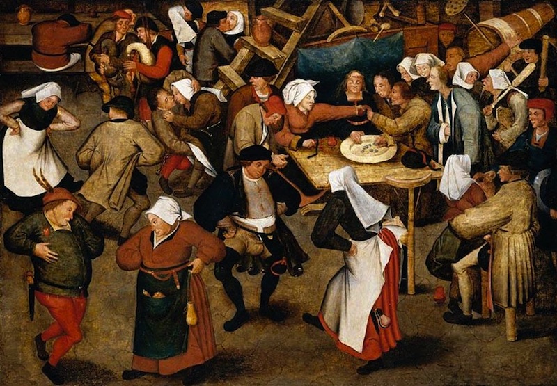 el-baile-de-la-boda-1566-de-pieter-brueghel